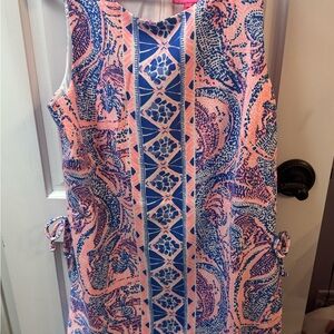 Lilly Pulitzer Pink and Blue Women's Romper